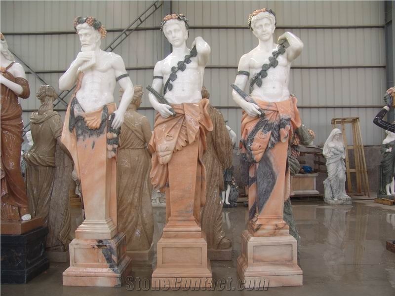 Marble Four Seasons Sculpture & Statues