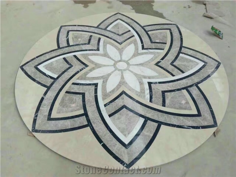 Marble Round Medallion Floor