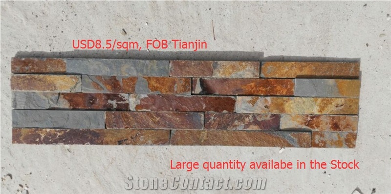Multi-Color,California Stacked Stone,Only $8.5/Sqm