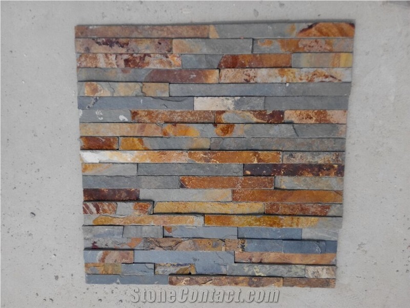 Multi-Color,California Stacked Stone,Only $8.5/Sqm