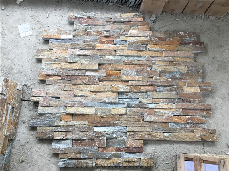 Rusted Quartzite Rock Face,Canyon Creek,Castle Rock Veneer
