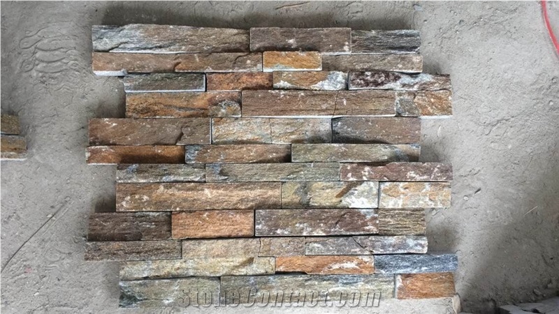 Rusted Quartzite Rock Face,Canyon Creek,Castle Rock Veneer