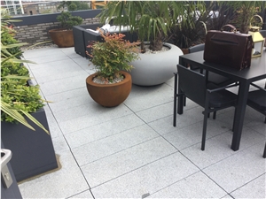 Gris Robledo Grey Granite Cube Stone & Pavers