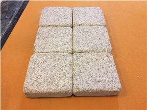 Beige Color Pavers Antique Finish Tumbled