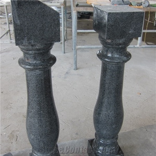 G654 Granite Baluster, China Grey Granite Baluster