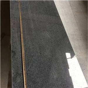 G654 Granite Honed Steps & Risers, G654 Padang Black Granite Stairs & Steps
