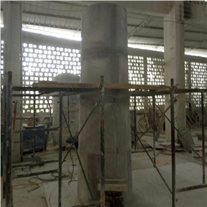 India Red Granite Column Tops/ Imperial Red Granite Columns/ Building Decorative Stone Columns