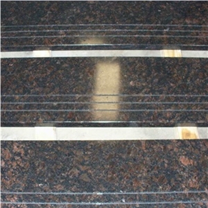 Tan Brown Granite Stairs/Tan Brown Granite Stair Riser/Stair Threshold/Brown Stair Treads/Dark Tan Steps,Stair Threshold