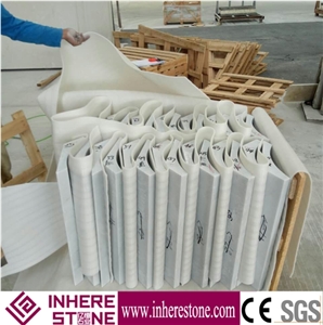 White Marble Column Pillars, Engineered Stone Columns Tops, Column Marble for Projects