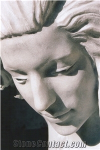 Bianco Carrara C White Marble Sculpture & Statue