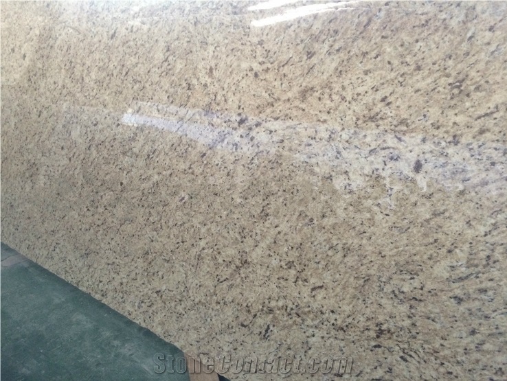 Giallo Ornamental Granite Slabs & Tiles, Brazil Beige Granite