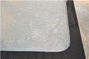 Square Black Granite Honed Shower Tray Stone Shower Panel for Bathroom G684 Tub Base Solid Surface Shower Base