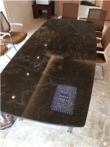 China Original Granite Galaxy Ink Granite Prices Of Granite Per Meter for Kitchen Countertop