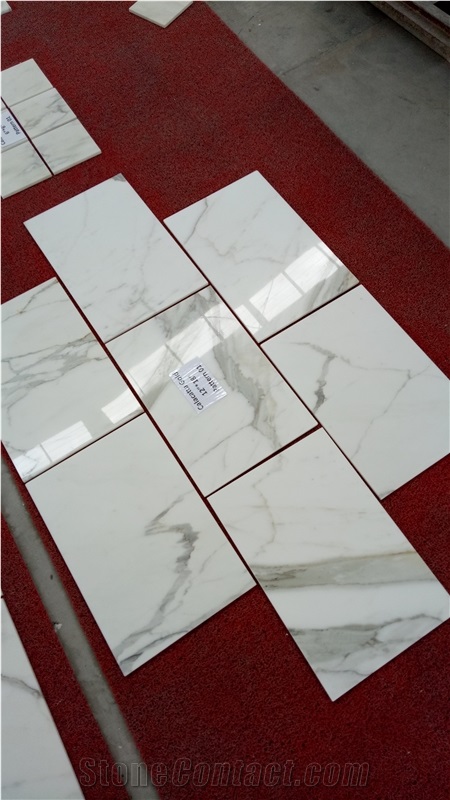 Calacatta Borghini Marble Slabs & Tiles, Italy White Marble