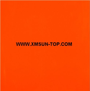 Orange Temptation Quartz Stone Slabs&Tiles/Orange Engineered Stone/Pure Orange Artificial Quartz/Manmade Stone/China Quartz Stone for Flooring&Wall Covering/Orange Engineered Quartz/Bl1105