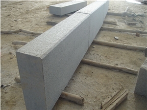 China Dark Grey G654 Kerbstone,G654 China Sesame Black Impala Black Kerbs/ Kerbstone /Curbs for Road Side Stone Exteroir Stone