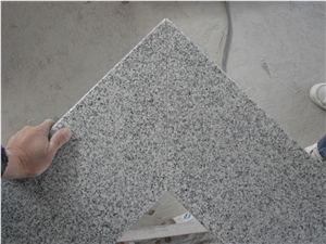 China Grey Granite G603 Steps&Risers&Stairs&Staircase&Stair Threshold, G603 Grey Granite Stair Threshold,Bianco White Granite,Stone Riser,Grey Stone Staircase,G603 Stair Treads
