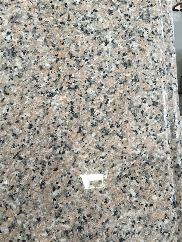 China Flower Light Granite Steps, Rosa Pink Steps, Xiamen Winggreen Stone