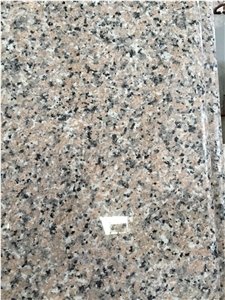 China Flower Light Granite Steps, Rosa Pink Steps, Xiamen Winggreen Stone