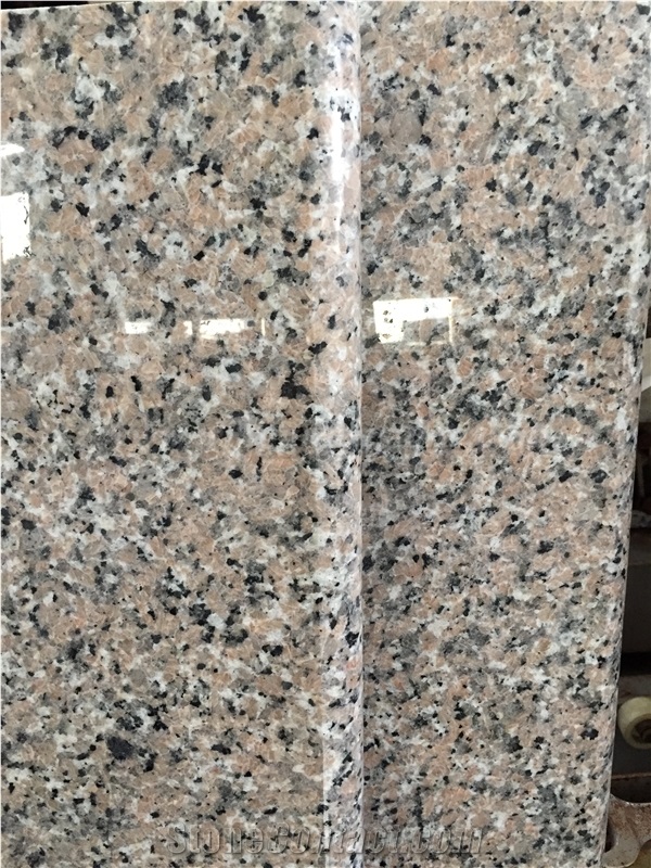 China Flower Light Granite Steps, Rosa Pink Steps, Xiamen Winggreen Stone