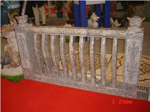 Chinese Granite Staicase Rails, Chinese Granite Baluster, Natural Stone Baluster, Granite Baluster, Stone Staircase Rails, Natural Stone Balustrades, Xiamen Winggreen Stone
