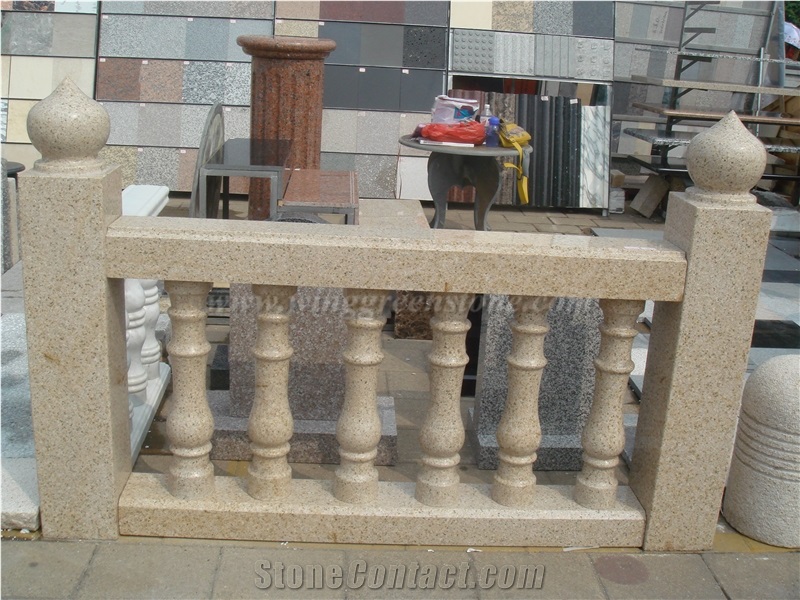 Chinese Granite Staicase Rails, Chinese Granite Baluster, Natural Stone Baluster, Granite Baluster, Stone Staircase Rails, Natural Stone Balustrades, Xiamen Winggreen Stone