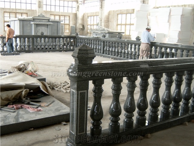 Chinese Granite Staicase Rails, Chinese Granite Baluster, Natural Stone Baluster, Granite Baluster, Stone Staircase Rails, Natural Stone Balustrades, Xiamen Winggreen Stone
