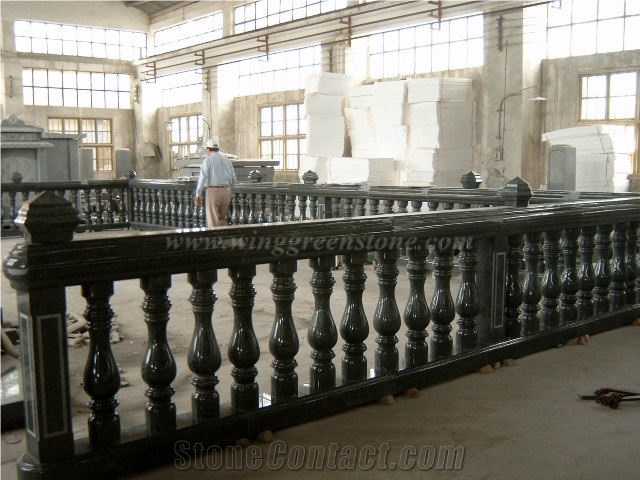 Chinese Granite Staicase Rails, Chinese Granite Baluster, Natural Stone Baluster, Granite Baluster, Stone Staircase Rails, Natural Stone Balustrades, Xiamen Winggreen Stone