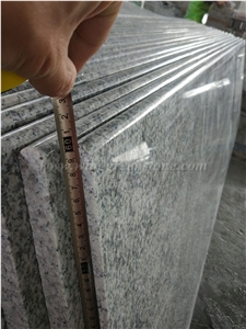 Chinese Light Grey Kitchen Top, Chinese Sesame White Countertop, G603 Kitchen Top, G603 Granite Countertop, Light Grey Granite Countertop, China Granite Kitchen Top, Xiamen Winggreen Stone
