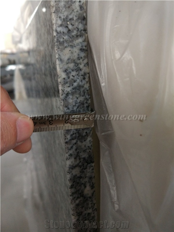 Chinese Light Grey Kitchen Top, Chinese Sesame White Countertop, G603 Kitchen Top, G603 Granite Countertop, Light Grey Granite Countertop, China Granite Kitchen Top, Xiamen Winggreen Stone