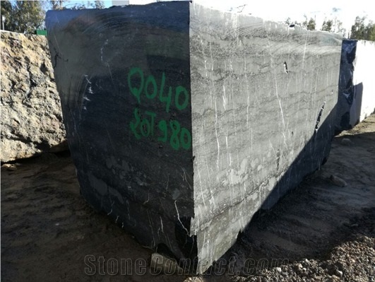 Benslimane Black Marble Blocks