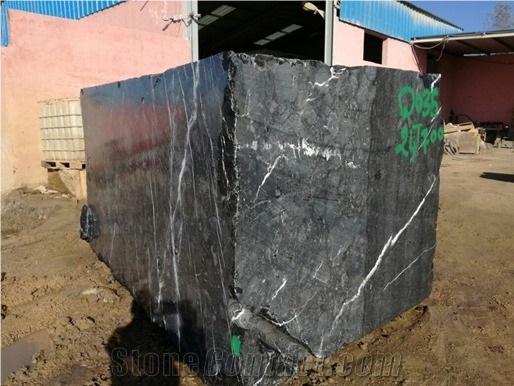 Benslimane Black Marble Blocks