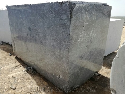 Gris Benslimane Marble Light Grey Blocks