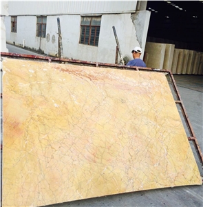 Yellow Valencia Marble Slab / Yellow Marble Tiles / Marble Wall Tiles