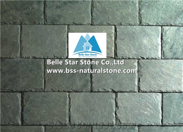Chinese Green Roofing Slate,Split Face Slate Roof Tiles,Grey-Green Roof Slates,Natural Stone Roof Tiles,Slate Roofing Materials,Slate Roofing Shingles