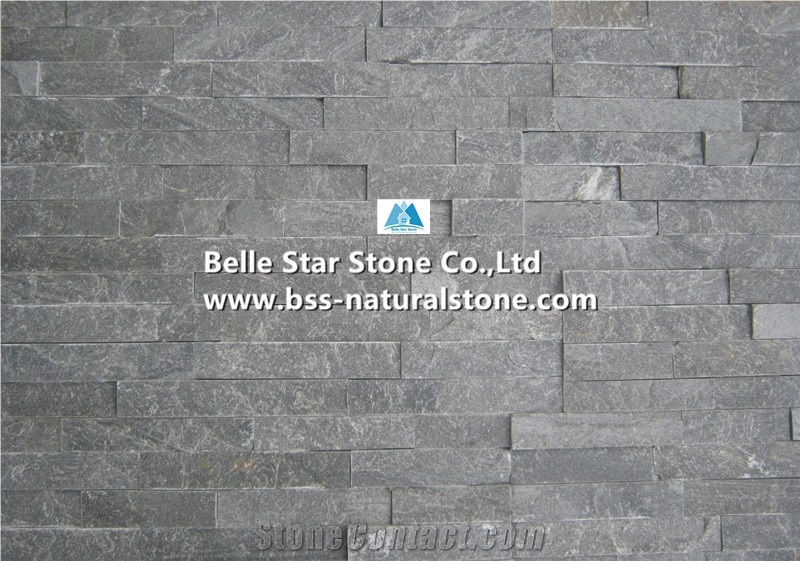 Grey Split Face Slate Culture Stone,Grey Stone Wall Panels,Riven Slate Stacked Stone,Grey Z Stone Cladding,Grey Slate Ledgestone,Real Thin Stone Veneer,Fireplace Wall Cladding,Porches Wall Panels