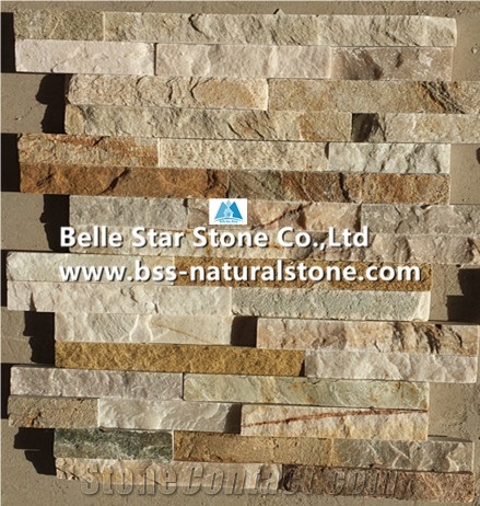 Oyster Split Face Culture Stone,Desert Gold Quartzite Thin Stone Veneer,White Gold Quartzite Ledgestone,Silver Sunset Quartzite Z Stone Wall Panels,White Gold Quartzite Stacked Stone,Real Stone Clad