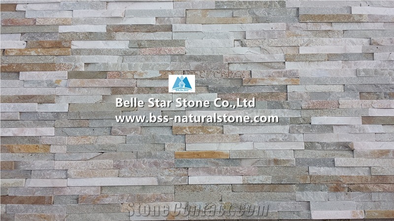 White Gold Quartzite Z Stone Cladding,Desert Gold Quartzite Culture Stone,Oyster Split Face Slate Ledgestone,Honey Golden Quartzite Stacked Stone,Silver Sunset Quartzite Stone Wall Panels