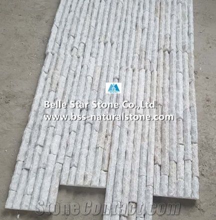 White Quartzite Peak Shape Culture Stone,Snow White Quartzite Stone Cladding,Super White Quartzite Stacked Stone,Quartzite Stone Wall Panels,Quartzite Ledgestone,Quartzite Stone Veneer,Landscape Wall