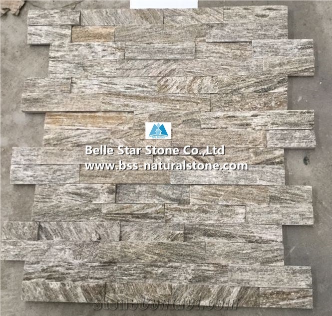 White Wooden Granite Stacked Stone,Granite Culture Stone,Wooden Granite Ledgestone,Natural Stone Wall Panels,Real Stone Veneer,Z Stone Cladding,Granite Ledger Panels,Indoor/Outdoor Wall Cladding