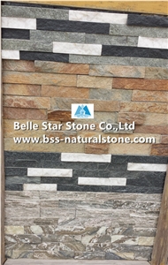 White Wooden Granite Stacked Stone,Granite Culture Stone,Wooden Granite Ledgestone,Natural Stone Wall Panels,Real Stone Veneer,Z Stone Cladding,Granite Ledger Panels,Indoor/Outdoor Wall Cladding