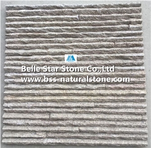 Yellow Granite Peak Shape Culture Stone,Yellow Granite Ledgestone,Yellow Granite Stacked Stone,Granite Stone Cladding,Granite Landscaping Wall Cladding,Yellow Stone Wall Panels,Granite Stone Veneer