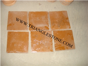 Antique Handmade Terracotta Tiles ,Brown Glazed Terracotta Tiles