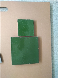 China Handmade Terracotta Tiles ,Green Glazed Terracotta Tiles