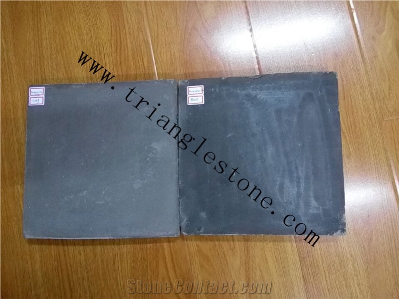 Handmade Black Terracotta Tiles