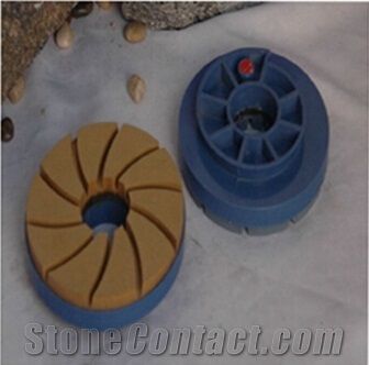 Resin Edge Polishing Pad with Snail Lock