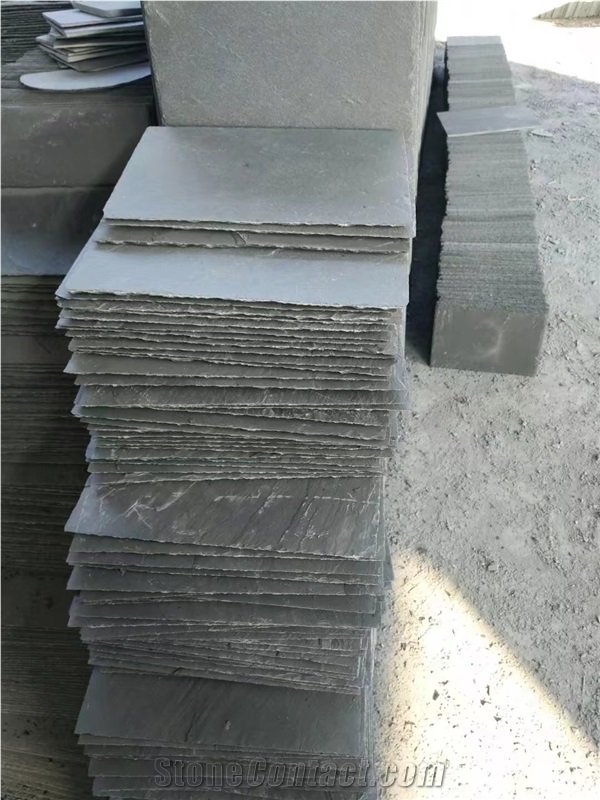 Black Slate Roof Tiles