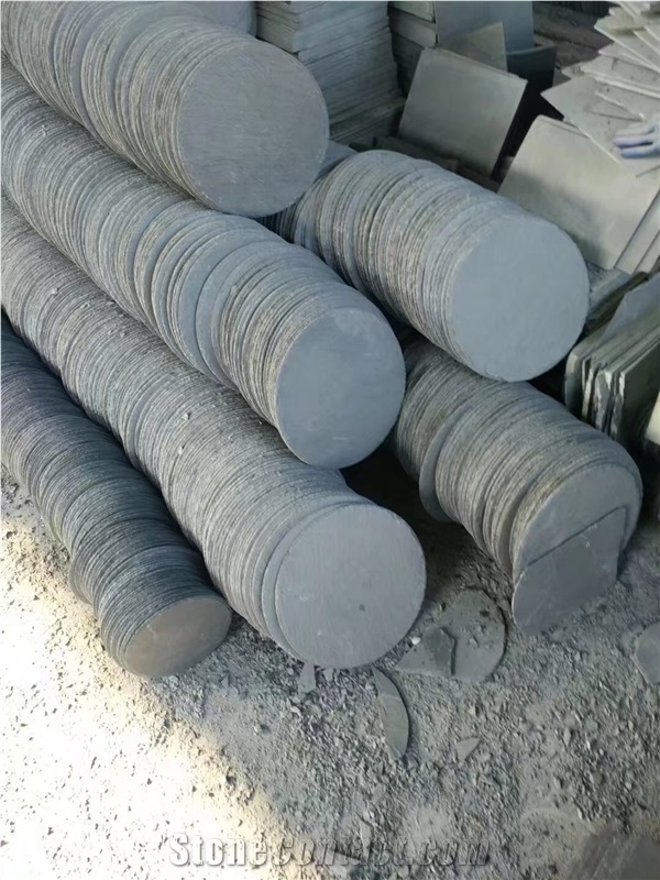 Black Slate Roof Tiles