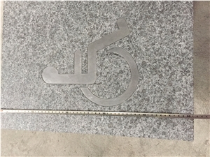 China Black Basalt Fuding Black Oriental Black Crystal Black Basalt Pavers with Stainless Steel Pattern Marker