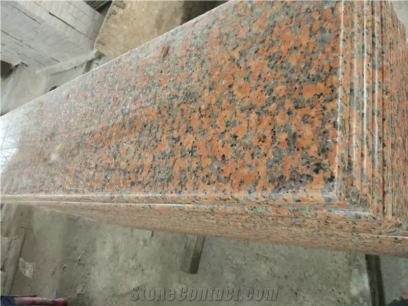 G562 Chinese Capao Bonito Charme Copperstone Crown Red Maple Leaf Red Maple Leaves Maple Red China Capao Bonito Polished Slabs Tiles Steps